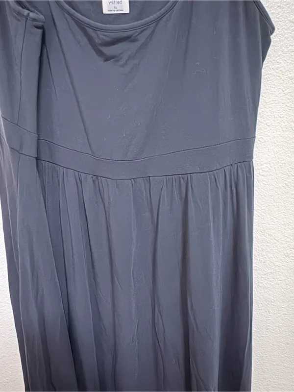 Wilfred Black Scoop-Neck Maxi Dress - Image 4