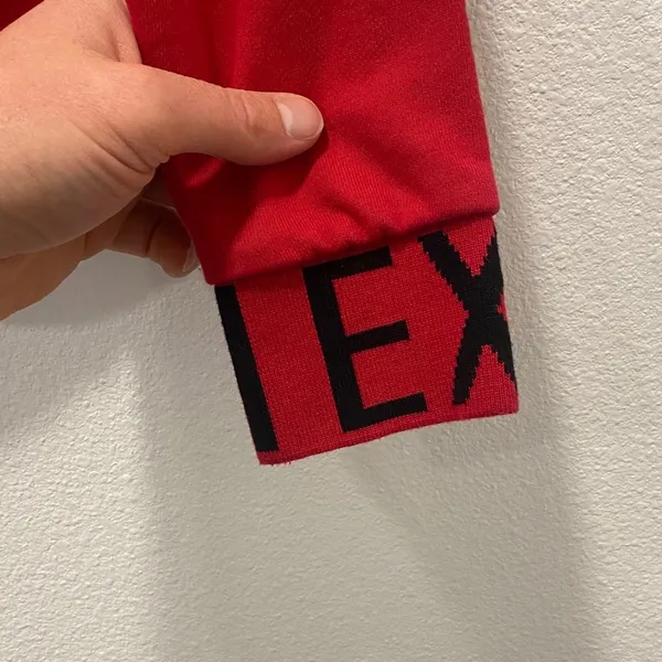 Armani Exchange Vibrant Red Bomber Hoodie - Medium - Image 7