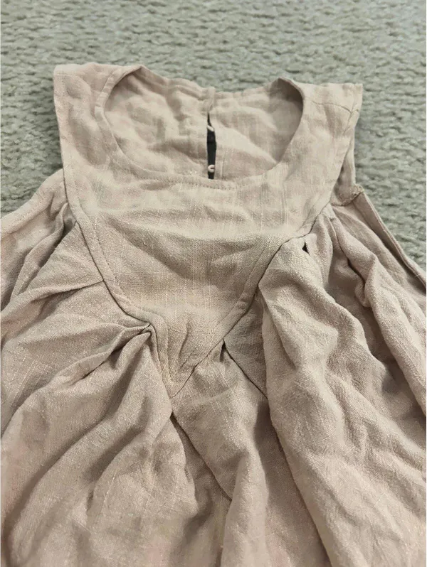ab28 FLOVY FUN top shirt woman sleeveless size small - Image 2