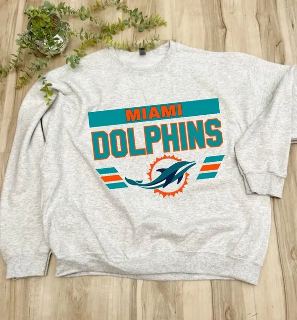 New - Miami Dolphins Sweatshirt - Image 2