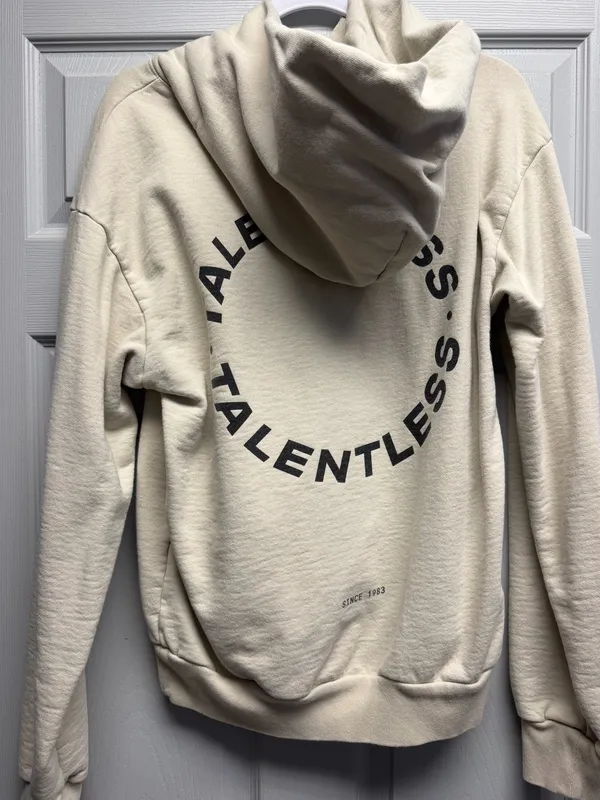 Talentless Sweatshirt Hoodie Circle Logo - Image 2