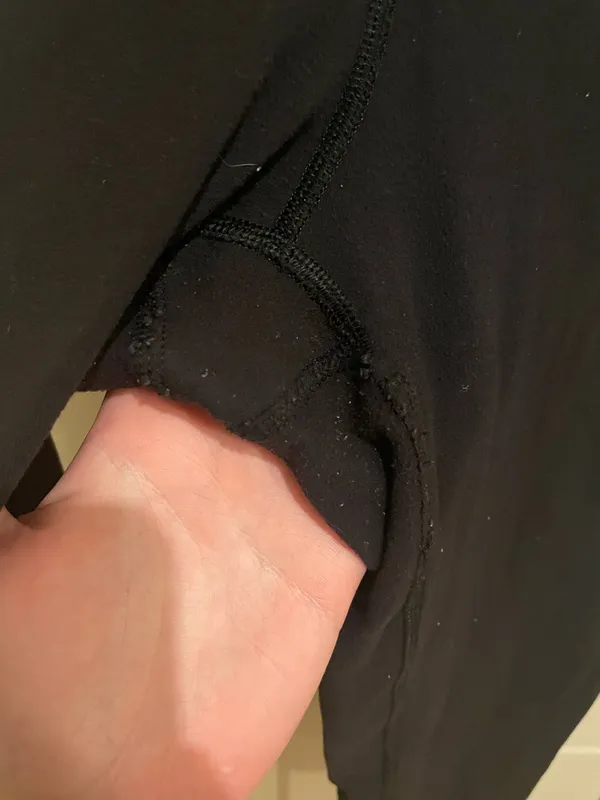Lululemon Black Cropped Leggings - Image 2