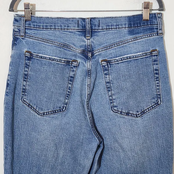 Abercrombie & Fitch 90s Slim Straight Women's Jeans Size 14 Short A&F Denim - Image 5