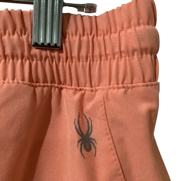 Spyder Active Women’s Coral Athletic Fully Lined Shorts EXCELLENT CONDITION - Image 2