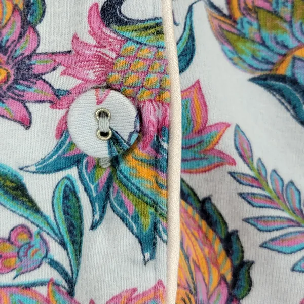 Soft Surroundings Harbor Orleans Pajamas Womens XS Floral Paisley Sleepwear - Image 5