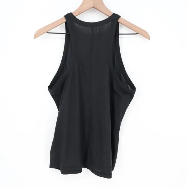 All In Motion Tank Top Womens XL Black Knit Stretch Round Neck Athletic Yoga - Image 3