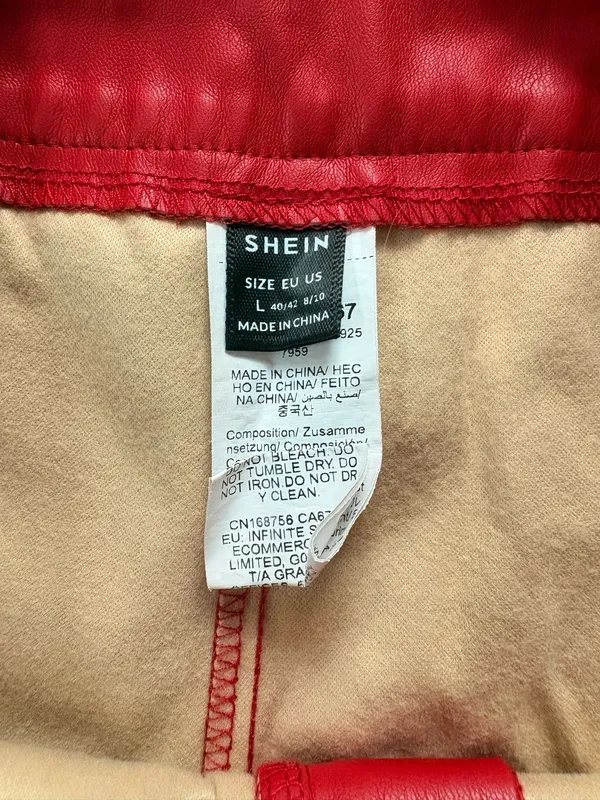 Shein Red Shorts - Image 3
