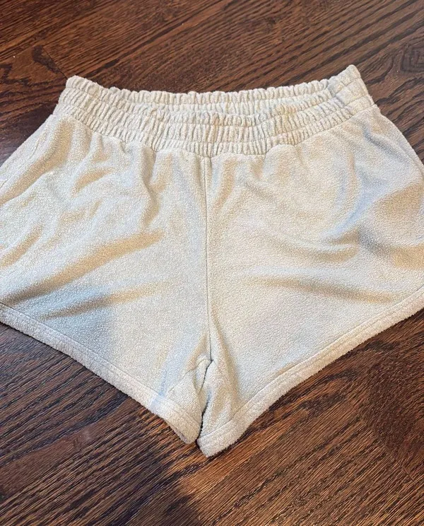 Gilly Hicks teal towel shorts - Image 2