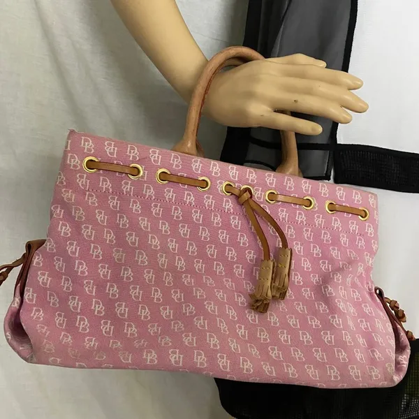 Dooney & Bourke Medium Fabric Handbag - Image 9