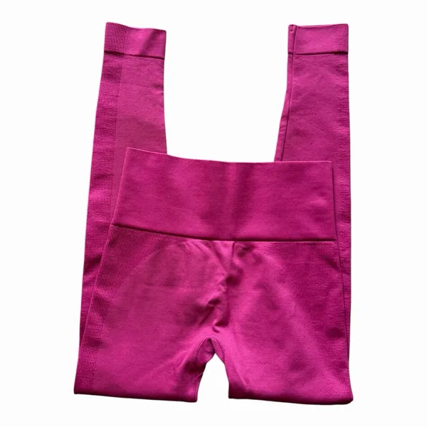 SET Active SculptFlex Leggings Wildberry High Rise Seamless Compression NWOT SM - Image 9