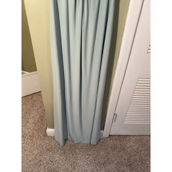 Celebrate DB Studio Womens Sz 10 Jersey Twist Knot Empire Waist Dress Dusty Sage - Image 4