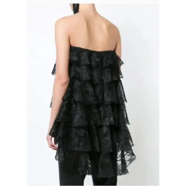 Sachin‎ & Babi Black Lace NASHIK TOP Size 14 - Image 3
