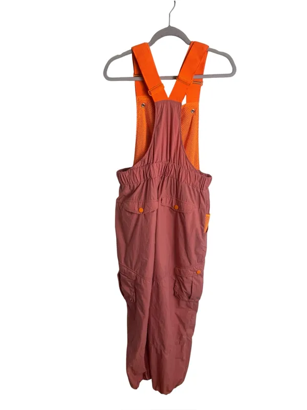 Free People Movement Women's Morning Meadow Overalls Large - Image 4