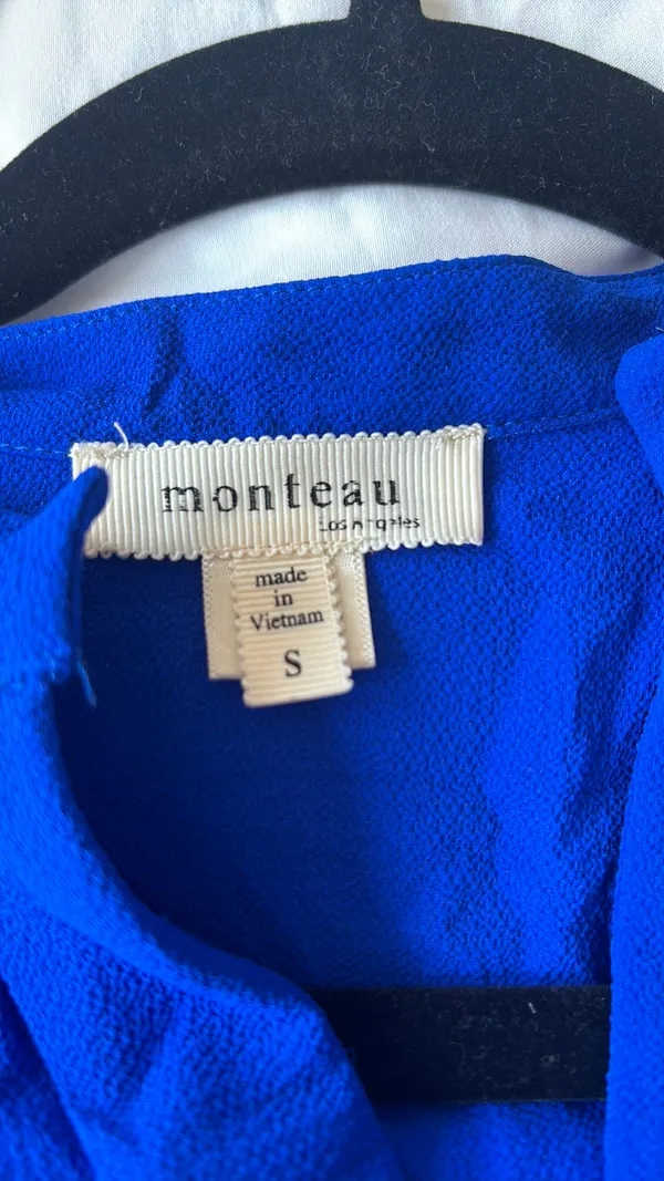 Monteau Blue Dress - Image 2