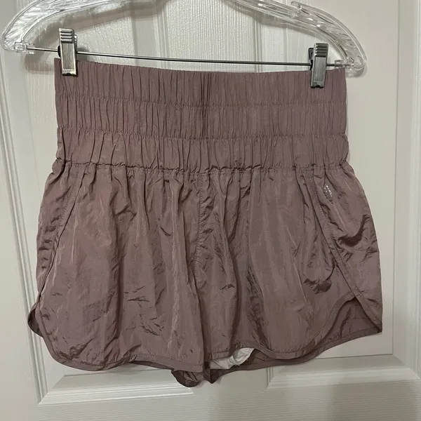 Free People Movement The‎ Way Home Shorts in Moonlight Mauve size medium - Image 3