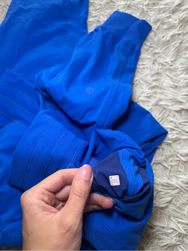 Lululemon dance studio jogger MR size 4 galactic cobalt - Image 2