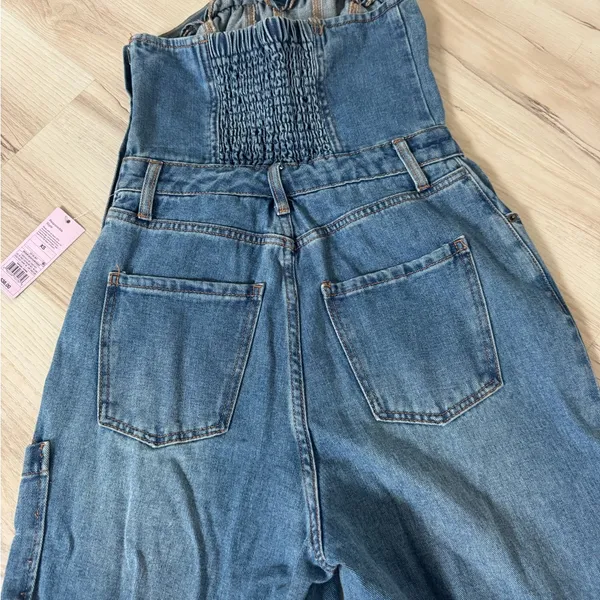 wild fable Blue Denim Utility Jumpsuit - Image 4
