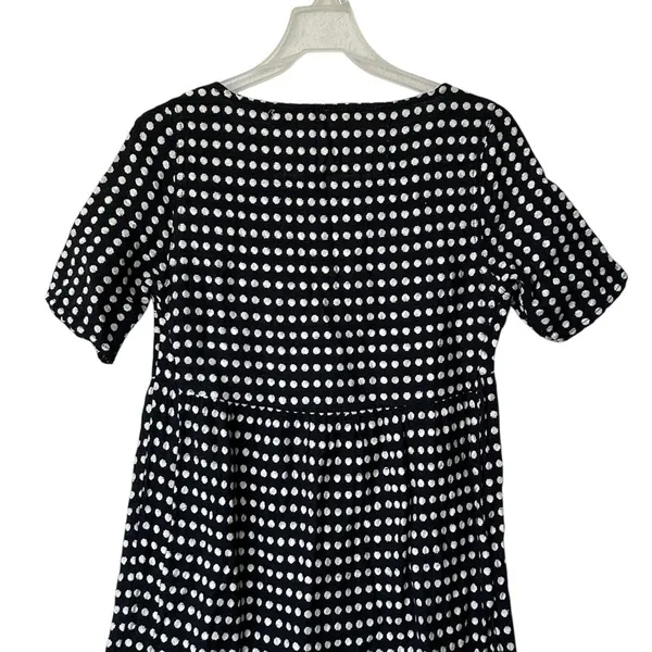 Ace&Jig Black and White polka dot Checkered mini Dress - Image 9