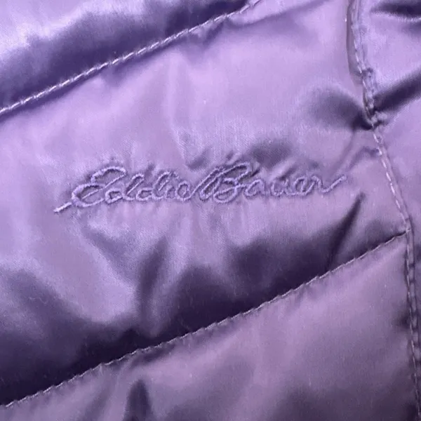 Eddie Bauer - Purple GOOSE DOWN Winter Puffer Coat - Womens Small - Image 16