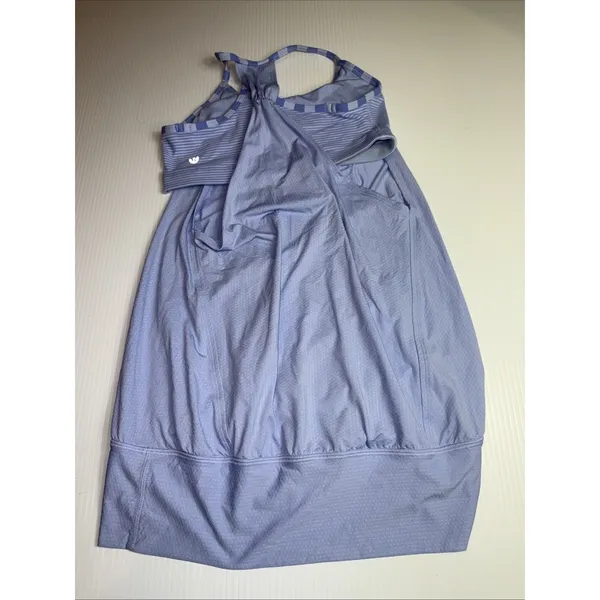 Lululemon‎ Light Blue workout top with a built-in bra and a racerback 4 - Image 6
