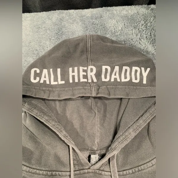 Call her daddy barstool Gray Hoodie small - Image 4