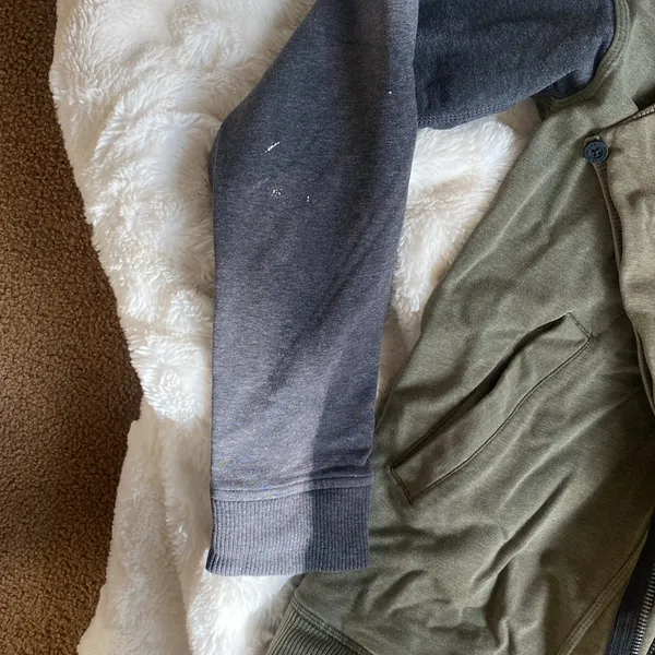 Lululemon olive green asymmetrical zip up - Image 4