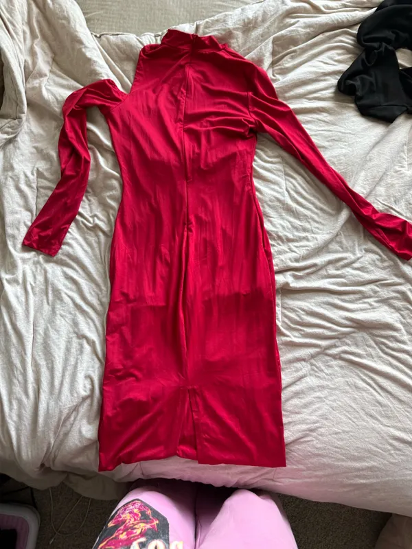 Red Hello Molly Maxi Dress - Image 2