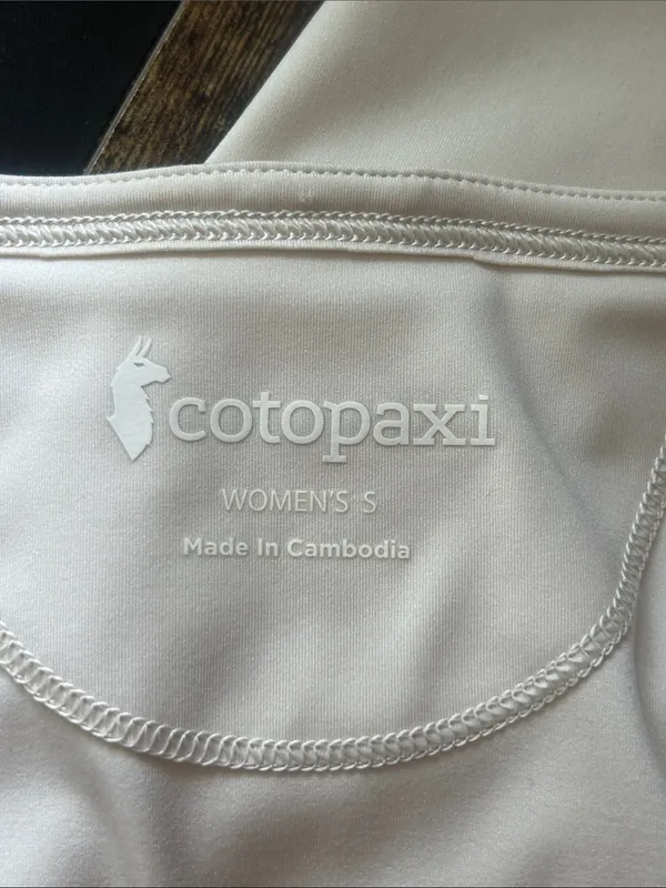 Cotopaxi Athletic Athleisure Nude Shade Tank Top Size Small - Image 8