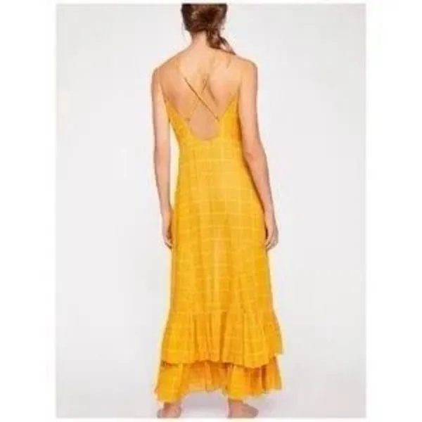 ✨Free Peo­ple Check Me Out Maxi Slip Sz XS Dress✨ - Image 3