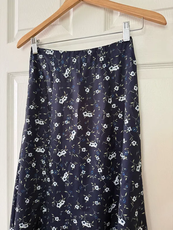 Allegra K Floral Midi Skirt - Image 7