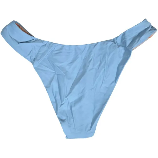 J. Crew Curved-waist cheeky bikini bottom in Blue‎ Mist S NWT - Image 2