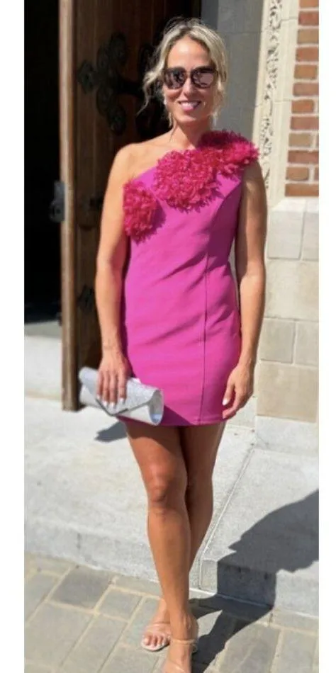 ELLIATT Uma Mini Dress in Pink Size Small - Image 13