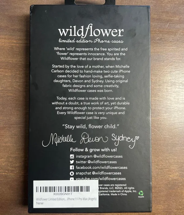 Wildflower Groovy Shroom iPhone 11 Pro Max Case / iPhone XS Max Limited Edition - Image 3