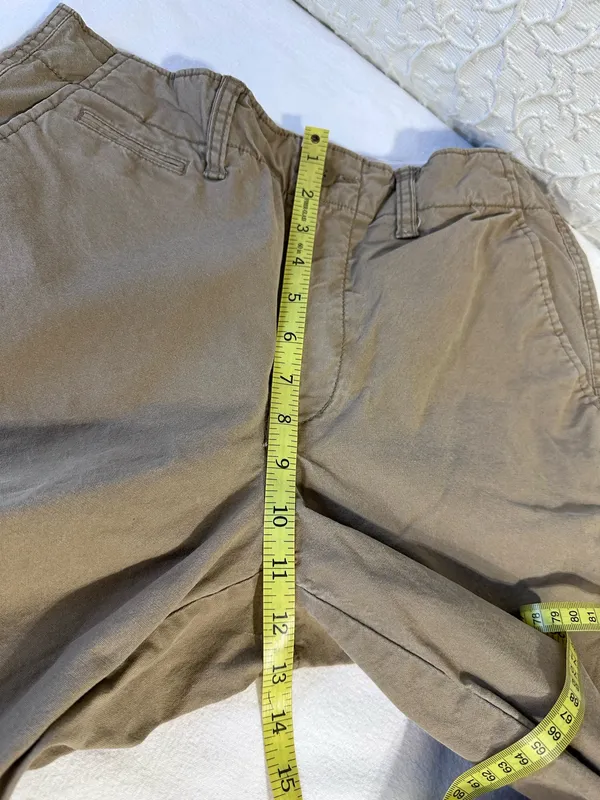 Old Navy Classic Khakis Straight Leg Casual Pants Men's 34”x31” - Image 8