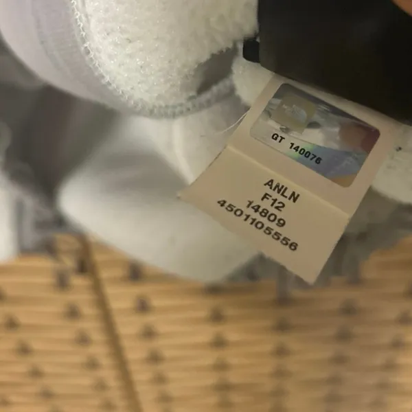 The North Face White Fleece Polartec Jacket Size‎ Medium - Image 8