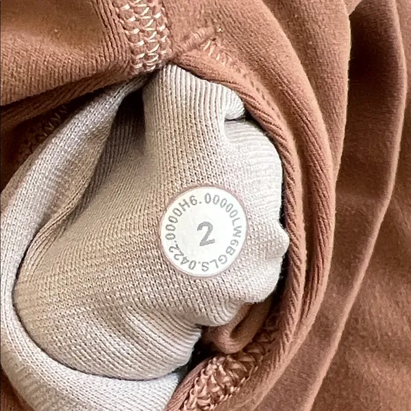 Lululemon Align Crop 23 inch Leggings Yoga Size‎ 2 Nude Tan - Image 7