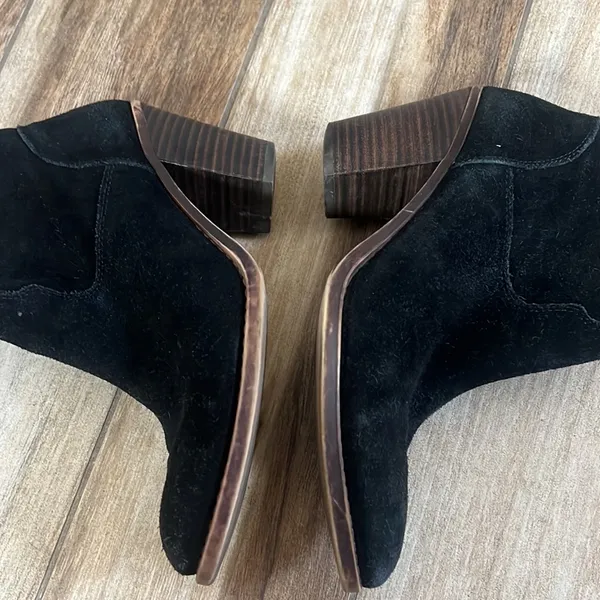 Lucky brand black leather booties - Image 5