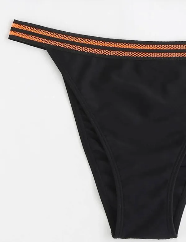 Boutique Two Piece Black Bikini Set - Image 4