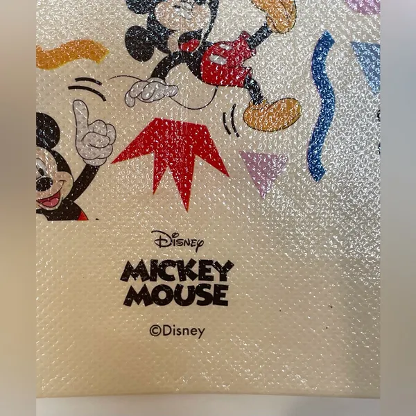 Disney Mickey‎ Mouse Mini Reusable White Gift Bags with Handles - Image 2
