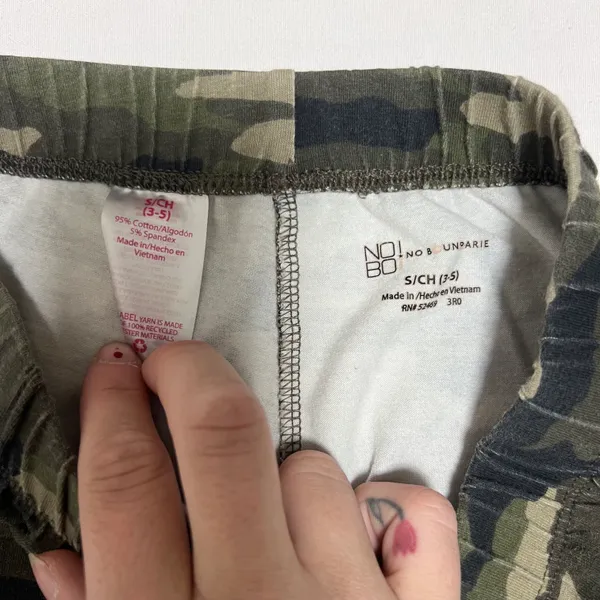 No Boundaries Camo Leggings - Image 3