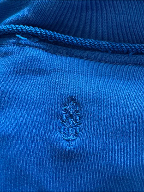 Free People Cruise Sweatshirt Tee in Stellar Blue NWOT $98 Retail - Image 7