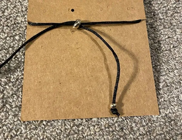 Make A Wish Bracelet, Taurus #66 Black - Image 3