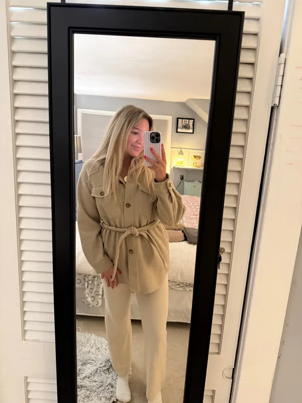 ZARA Cropped Shacket - Image 4