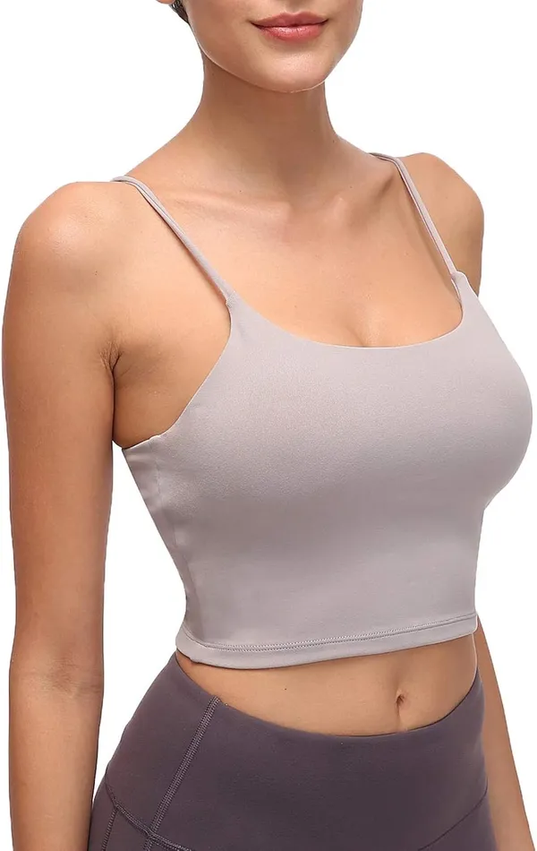 Grey workout tank top Gray Size M - Image 2