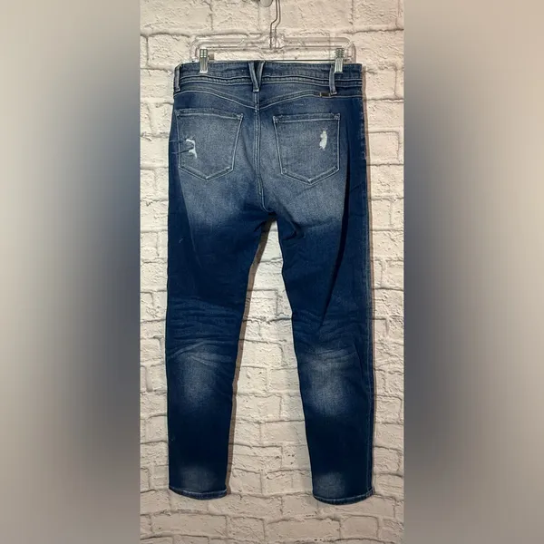 KanCan Button Fly Stylish Blue Women's Jeans, 13 Size 30 - Image 3