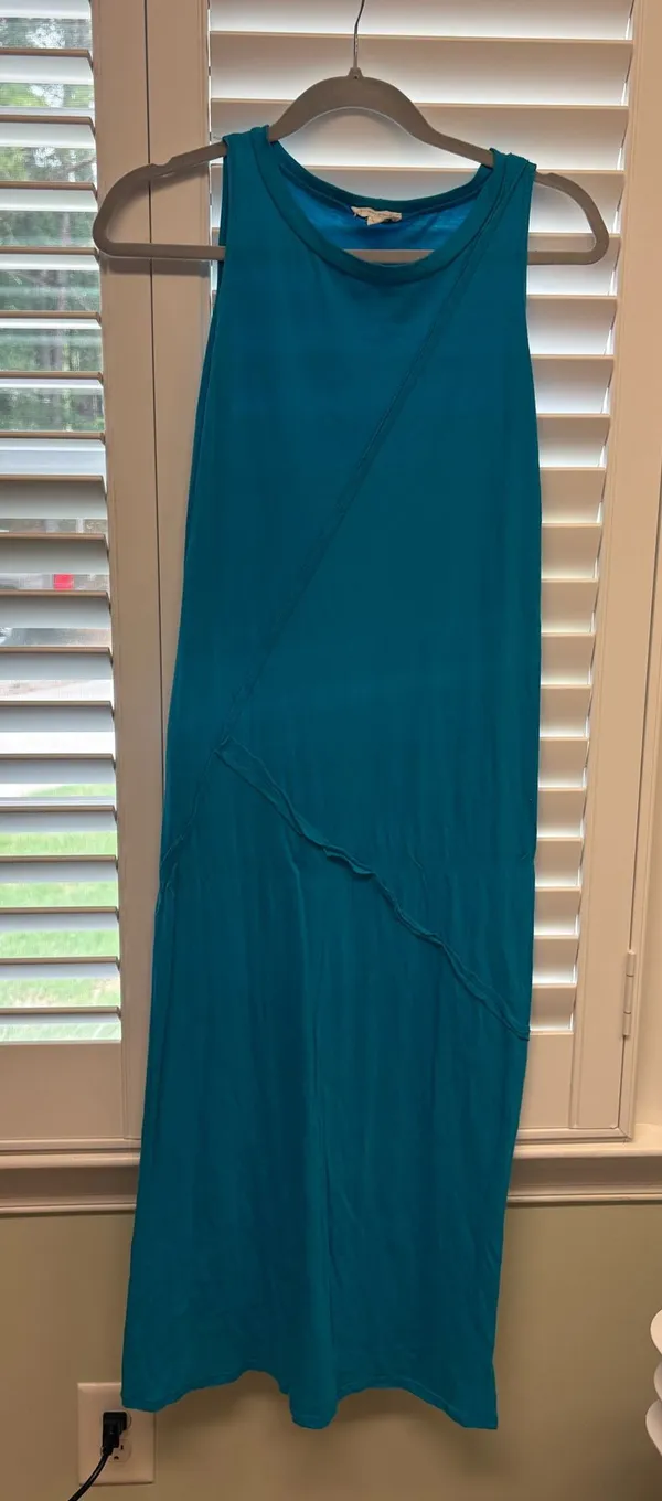 See you Monday blue midi dress - Image 2
