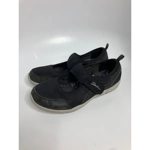 Skechers Mary Jane Sneakers Womens 9.5 Black Excellent Air Cooled Memory Foam - Image 4