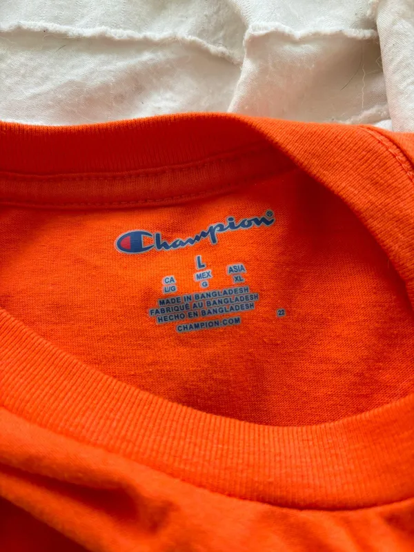 Champion Clemson university tigers long sleeve tshirt - Image 7