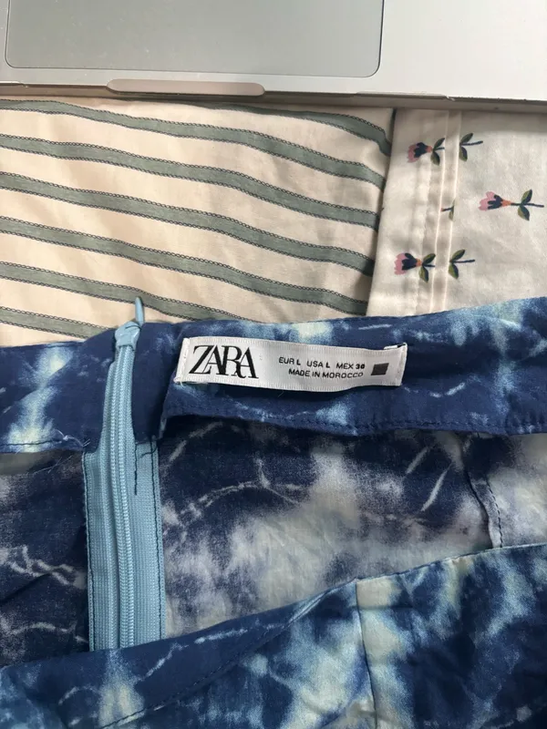 ZARA Wrap Skirt Mini - Image 3