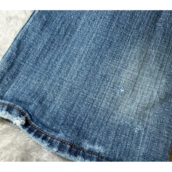 Levis 515 Womens Size 8 Medium Straight Leg Jeans Stretch Blue Denim Everyday - Image 14